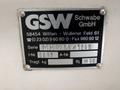1,100 LB X 16" GSW MODEL #MHM0.5/1250SO SERVO MOTORIZED COIL REEL UNCOILER, NEW 1996 STOCK #3186