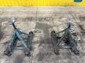 500 TON DRILL QUIP HORIZONTAL HYDRAULIC WHEEL PRESS WITH VICKERS HYDRAULIC UNIT: STOCK #23422