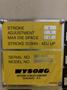 140 TON X 12' WYSONG MODEL #THS140-144 HYDRAULIC PRESS BRAKE: STOCK #18665
