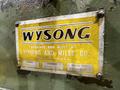 4' x 3/16" WYSONG MODEL #748 MECHANICAL POWER SHEAR: STOCK #19041