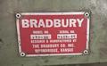 10,000# x 36" Bradbury Uncoiler w/Coil Car