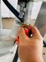 FABRILINE MODEL FH-12 C-FRAME HYDRAULIC PUNCH. STOCK # 0501116