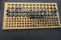 ER32 and ER16 Flex Collets with (1) ER16 Tool Holder in Divider Rack- Auction Item