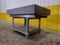 36" X 24" X 8" STARRETT BLACK PRECISION INSPECTION GRANITE SURFACE PLATE WITH STAND: STOCK 23106