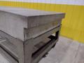 72" X 48" X 12" RAHN GRANITE SURFACE PLATE &amp; TABLE ON CASTERS : STOCK #20060