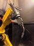 Lincoln Electric eCell Dual‑Zone Robotic MIG Weld Cell – Fanuc ArcMate Robot, Power Wave MIG, Fume Extraction (Approx. 2007)