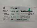 12 TON ROSENBERGER MODEL RU-12-8-DT 3/BLOW SERVO DRIVEN TUBE END FORMER: STOCK #14538