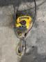 1.7 TON (3200 LBS) X 10' DEMAG WALL MOUNTED POWERED JIB CRANE &amp; CABLE HOIST: STOCK #19119