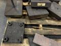 (7) 12" X 10" X 2 3/4" VIBRO-DYNAMIC PRESS ISOLATION PADS: YOBRO #23915