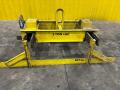 10,000 LBS x 24" TO 80" WIDE CALDWELL MODEL #TSL-10-72-24-16 CRANE SHEET LIFTER STOCK# 4364