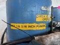 16" X 1" STEEL PLATE FRANKLIN MANUFACTURING PUNCH &amp; SHEAR LINE. STOCK # 0663725
