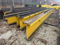 150’ LONG X 15 TON CRANE RUNWAY SYSTEM, INCLUDES I-BEAM RUNWAY &amp; UPRIGHTS: YOBRO #24732