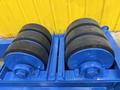 40 TON (80,000 LBS) ARONSON POWERED TANK TURNING ROLLS, 1 DRIVE &amp; 3 IDLERS: YOBRO #26164