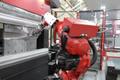 60 Ton x 4′ Amada EG6013 Automated Bend Cell, 2017 – 6 -Axis Robot, 7-Axis Backgauge