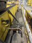 30/5 TON X 60' SPAN SHAWBOX OVERHEAD BRIDGE CRANE. STOCK # 1006525