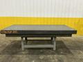8' X 4' X 5" THICK BLACK GRANITE PRECISION INSPECTION TABLE: YOBRO #26198