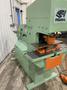 88 TON PIRANHA MODEL #PII-88 HYDRAULIC IRONWORKER: STOCK #80686