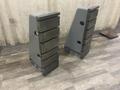 1 SET OF G &amp; L 12" X 36" HIGH T SLOTTED ANGLE PLATES: STOCK #81244