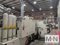 650 TON KRAUSS MAFFEI MODEL CXZL 650-3000/1400/750  THREE SHOT INJECTION MOLDING MACHINE MFG 2010