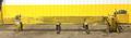 144" WIDE HYDRAULIC CLAMPING FIT-UP TACKING PRESS, FOR WELDING I-BEAMS: STOCK #19478