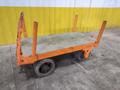 (2) 72" X 36" A STREICH &amp; BROS HEAVY DUTY FLAT BED TOW CARTS: STOCK #23688