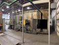 ADVANCED CURING SYSTEMS AUTOMATIC HANGER CONVEYOR PASS-THROUGH SYSTEM: YOBRO #24994
