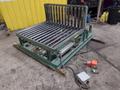 60" x 48" ROACH PNEUMATIC LIFT &amp; TILT UPENDER / TABLE WITH ROLLER CONVEYOR : YOBRO #24710