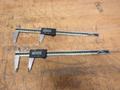 Mitutoyo (2pcs) ABSOLUTE Digimatic 12" Digital Caliper **Missing Thumb Rollers**- Auction Item