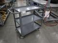 Uline Metal Tool Cart, 3 Shelves- Auction Item