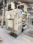 Hunter model hmp 10C automatic molding machine s/n 82P928, op. with Emerson PLC, feed belt
