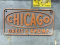 55 TON X 8' CHICAGO DREIS &amp; KRUMP MODEL #68B MECHANICAL PRESS BRAKE D&amp;K : YOBRO 26148