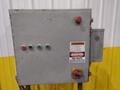PRESS CONTROL ELECTRIC PANEL WITH BALDOR VARIABLE SPEED DRIVE &amp; ALLEN BRADLEY MICRO LOGIX 1500 CONTROL PLC : YOBRO 25099