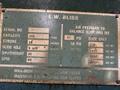 250 Ton Bliss Gap Frame Model C-250, 10" STR, 25" SH, 4.5" ADJ, 58" x 34" BA, 40 SPM