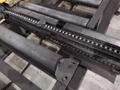 30' LONG POWERED ROLLER CONVEYOR W/ BEAM TRANSFER ARMS: STOCK #20756