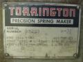 .072" X 1" COIL TORRINGTON MODEL #W-21 SPRING COILER / COIL MACHINE: STOCK #18722