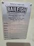 BAILEIGH BB-9612 FINGER BRAKE 96″ LENGTH 12 GAUGE CAPACITY USED