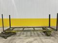 10,000 LBS X 12' HEAVY DUTY MOBILE TRANSFER CART WITH FORK POCKETS: STOCK #20243