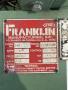150 TON FRANKLIN MANUFACTURING C FRAME PORTABLE FMI HYDRAULIC WEB PUNCH: STOCK #23390