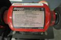 Bauer 6" Double End Pedestal Grinder - Single Phase, 2.1 Amp, 1/2" Arbor, Pedestal Base- Auction Item