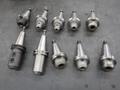 CT40 Taper Tool Holders: (10) End Mill Holders- Auction Item
