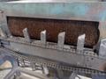 3" x 12' BUCKEYE MFG MODEL #56-98326 TUBE &amp; PIPE ROTARY BRUSH DEBURRING MACHINE: STOCK #16173