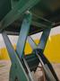 3800 LBS X 60" X 42" SOUTHWORTH MODEL #LS4-36 HYDRAULIC SCISSOR LIFT TABLE WITH ROLLER TOP, 110 VOLT: STOCK #20880