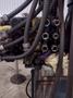 72" WIDE BEAM ENERPAC HYDRAULIC CLAMPING FIT-UP TACKING PRESS, FOR WELDING I-BEAMS: STOCK #20541