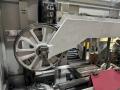 USED BEHRINGER 11.8" X 10.2" DUAL POST AUTOMATIC BANDSAW MODEL HBE 261A, Year: 2021