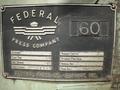 60 TON FEDERAL MODEL #60 OBI PUNCH STAMPING PRESS, 4" STROKE: STOCK #20995