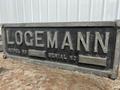 12" X 12" LOGEMANN MODEL #1212 HYDRAULIC SCRAP METAL BALER / BRIQUETTER: STOCK #11504