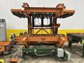 SWEED LOAD CLAMP &amp; TURNER / PACMAN FLIPPER SYSTEM WITH POWERED INFEED &amp; OUTFEED CONVEYORS: STOCK #22075