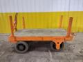 (2) 72" X 36" A STREICH &amp; BROS HEAVY DUTY FLAT BED TOW CARTS: STOCK #23688