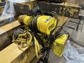 2 TON X 12' GORBEL WALL MOUNTED JIB CRANE W/ 2 TON YALE POWERED HOIST: STOCK #19135
