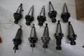 CT40 Taper Tool Holders: (3) Er20 Collet Holders, (7) ER16 Colet Holders- Auction Item
